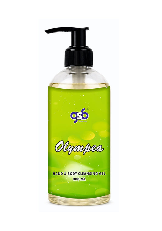 GSB Olympea Hand And Body Cleansing Gel Inspired From Pcao Rbbane Olympea | Luxury Body Wash & Shower Gel With Long Lasting Aroma | No Parabens & Silicones | 300 ml