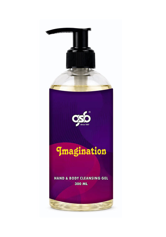 GSB Imagination Hand And Body Cleansing Gel Inspired From Vouis Luitton Imagination | Luxury Body Wash & Shower Gel With Long Lasting Aroma | No Parabens & Silicones | 300 ml