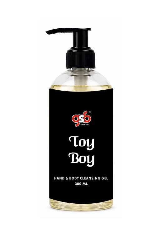 GSB Toy Boy Hand And Body Cleansing Gel Inspired From Moscino Toy Boy | Luxury Body Wash & Shower Gel With Long Lasting Aroma | No Parabens & Silicones | 300 ml