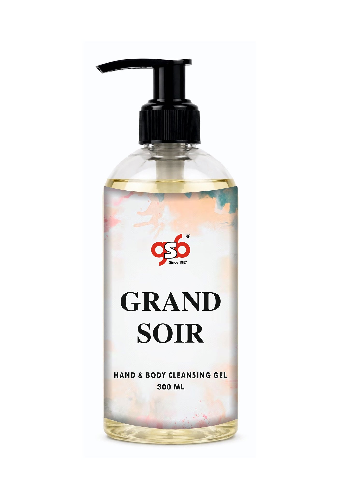 GSB Grand Soir Hand And Body Cleansing Gel Inspired From MFK Grand Soir | Luxury Body Wash & Shower Gel With Long Lasting Aroma | No Parabens & Silicones | 300 ml