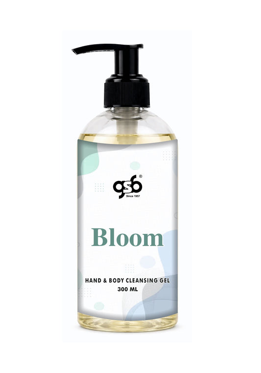 GSB Bloom Hand And Body Cleansing Gel Inspired From Gcci Bloom | Luxury Body Wash & Shower Gel With Long Lasting Aroma | No Parabens & Silicones | 300 ml