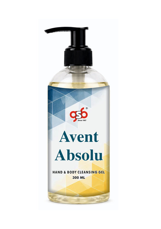 GSB Avent Absolu Hand And Body Cleansing Gel Inspired From Greed Avent Absolu | Luxury Body Wash & Shower Gel With Long Lasting Aroma | No Parabens & Silicones | 300 ml