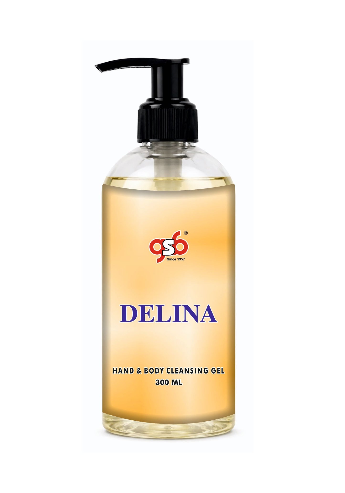 GSB Delina Hand And Body Cleansing Gel Inspired From PDM Delina | Luxury Body Wash & Shower Gel With Long Lasting Aroma | No Parabens & Silicones | 300 ml