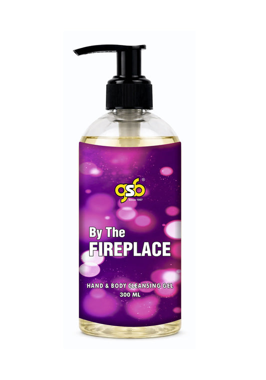 GSB By The Fireplace Hand And Body Cleansing Gel Inspired From Masion Margeila Fireplace | Luxury Body Wash & Shower Gel With Long Lasting Aroma | No Parabens & Silicones | 300 ml