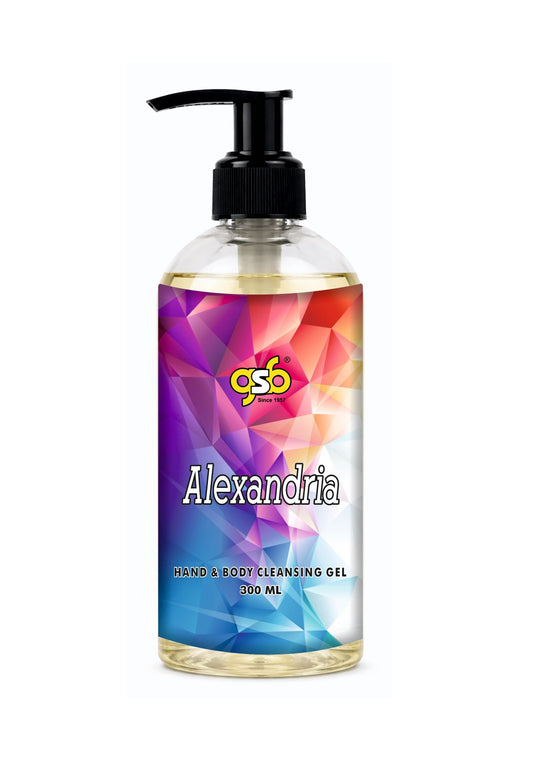 GSB Alexandria 2 Hand And Body Cleansing Gel Inspired From Xeroff Alexandria 2 | Luxury Body Wash & Shower Gel With Long Lasting Aroma | No Parabens & Silicones | 300 ml