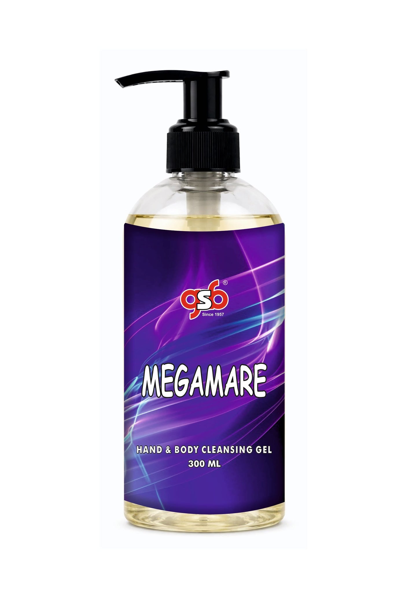 GSB Megamare Hand And Body Cleansing Gel Inspired From Otro Pasiri Megamare | Luxury Body Wash & Shower Gel With Long Lasting Aroma | No Parabens & Silicones | 300 ml
