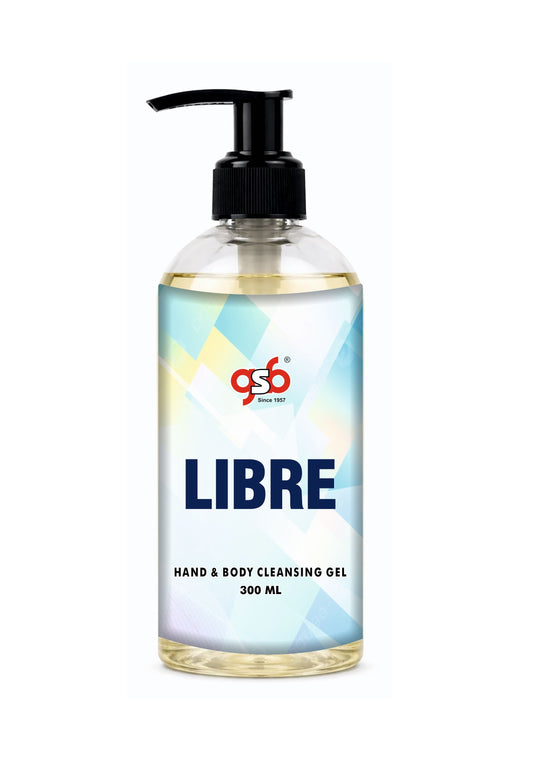 GSB Libre Hand And Body Cleansing Gel Inspired From Ysl Libre | Luxury Body Wash & Shower Gel With Long Lasting Aroma | No Parabens & Silicones | 300 ml