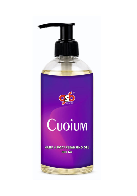 GSB Cuoium Hand And Body Cleansing Gel Inspired From Otro Pasiri Cuoium | Luxury Body Wash & Shower Gel With Long Lasting Aroma | No Parabens & Silicones | 300 ml