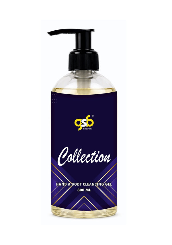 GSB Collection Hand And Body Cleansing Gel Inspired From Ecsada Collection | Luxury Body Wash & Shower Gel With Long Lasting Aroma | No Parabens & Silicones | 300 ml