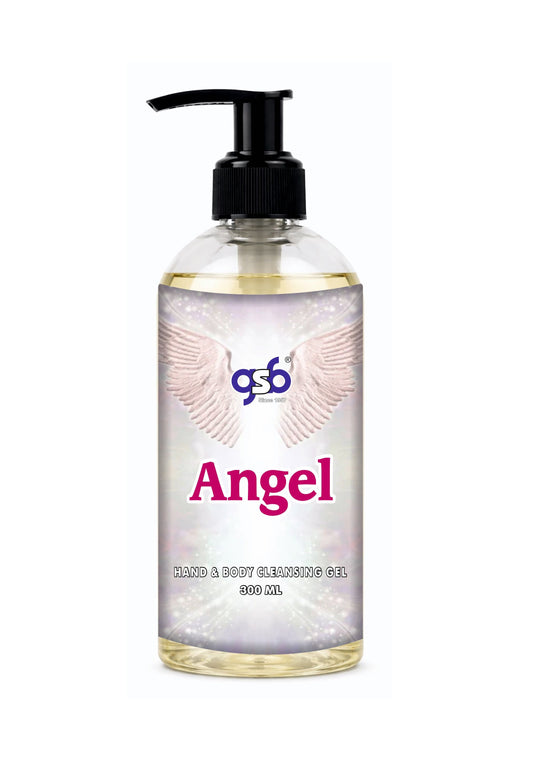GSB Angel Hand And Body Cleansing Gel Inspired From Mugelr Angel | Luxury Body Wash & Shower Gel With Long Lasting Aroma | No Parabens & Silicones | 300 ml