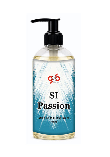 GSB Si Passion Hand And Body Cleansing Gel Inspired From Axmani Passion | Luxury Body Wash & Shower Gel With Long Lasting Aroma | No Parabens & Silicones | 300 ml