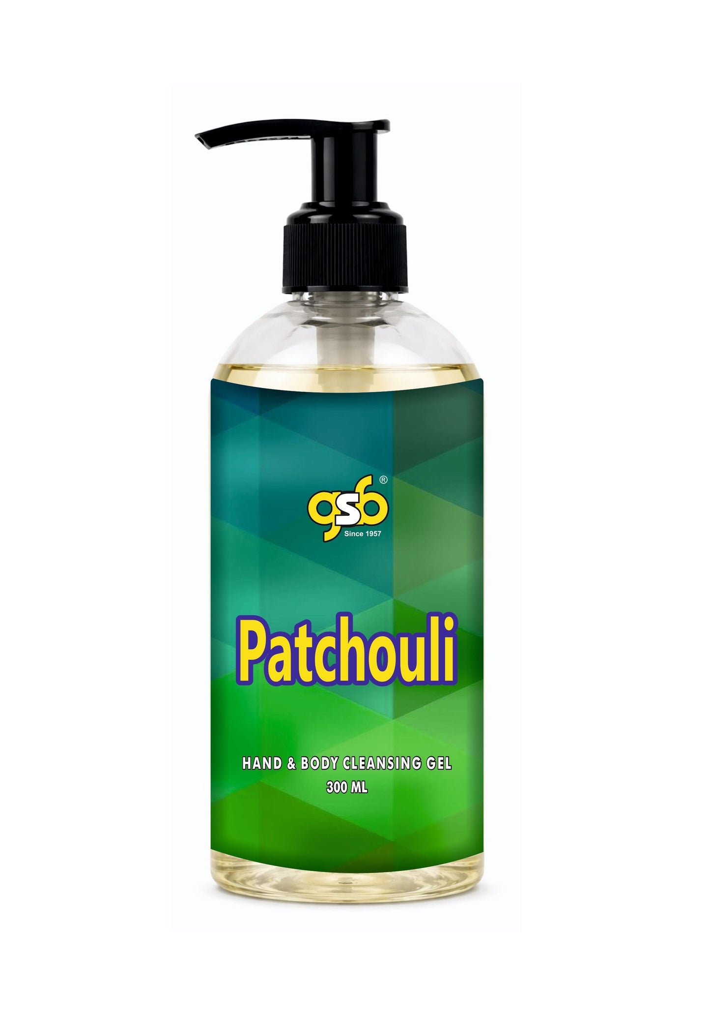 GSB Patchouli Hand And Body Cleansing Gel Inspired From Dloce Gbbana Patchouli | Luxury Body Wash & Shower Gel With Long Lasting Aroma | No Parabens & Silicones | 300 ml