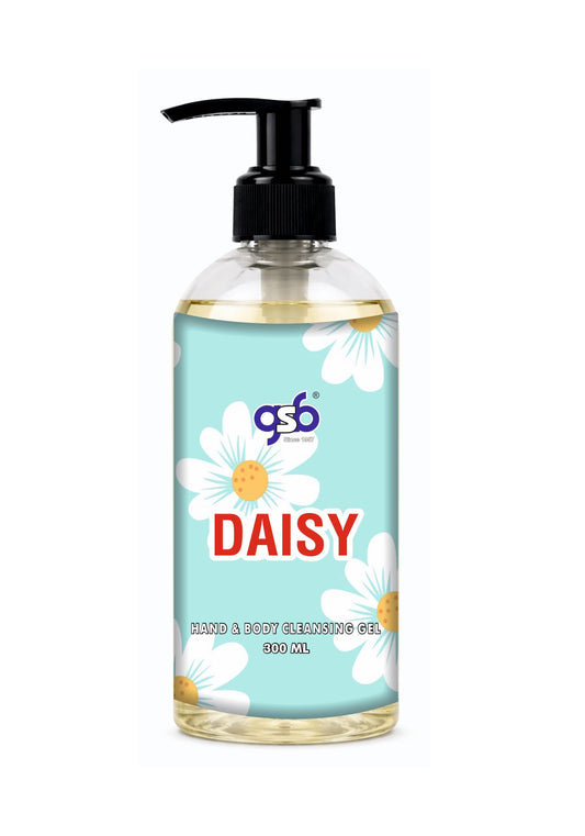 GSB Daisy Hand And Body Cleansing Gel Inspired From Mark Jaco Daisy | Luxury Body Wash & Shower Gel With Long Lasting Aroma | No Parabens & Silicones | 300 ml