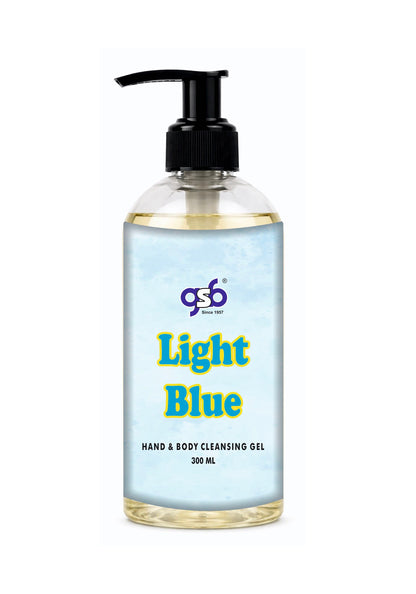 GSB Light Blue Pour Homme Hand And Body Cleansing Gel Inspired From Light Blue Dloce Gbbana  | Luxury Body Wash & Shower Gel With Long Lasting Aroma | No Parabens & Silicones | 300 ml