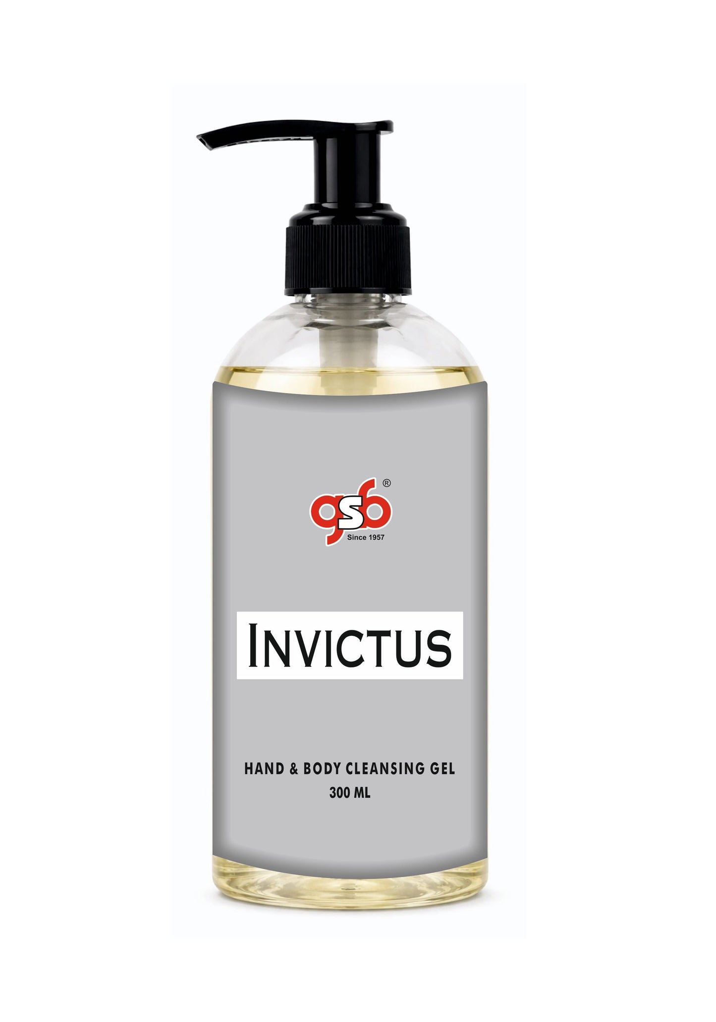 GSB Invictas Hand And Body Cleansing Gel Inspired From Pcao Rbbane Invictas  | Luxury Body Wash & Shower Gel With Long Lasting Aroma | No Parabens & Silicones | 300 ml