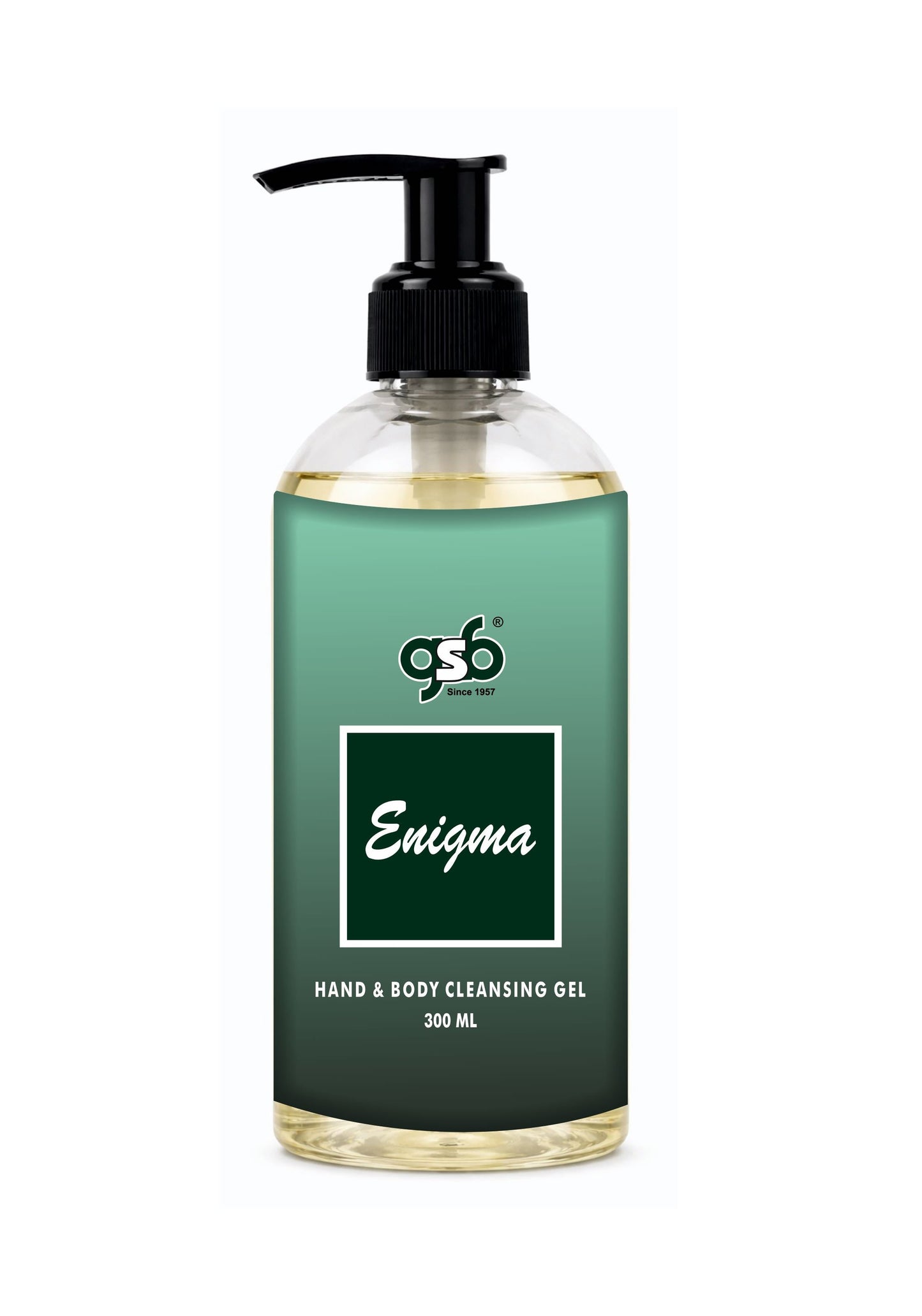 GSB Enigma Hand And Body Cleansing Gel Inspired From Roza Enigma | Luxury Body Wash & Shower Gel With Long Lasting Aroma | No Parabens & Silicones | 300 ml