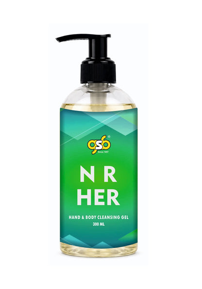GSB NR Her Hand And Body Cleansing Gel Inspired From Nraciso Rdoriguez Her | Luxury Body Wash & Shower Gel With Long Lasting Aroma | No Parabens & Silicones | 300 ml