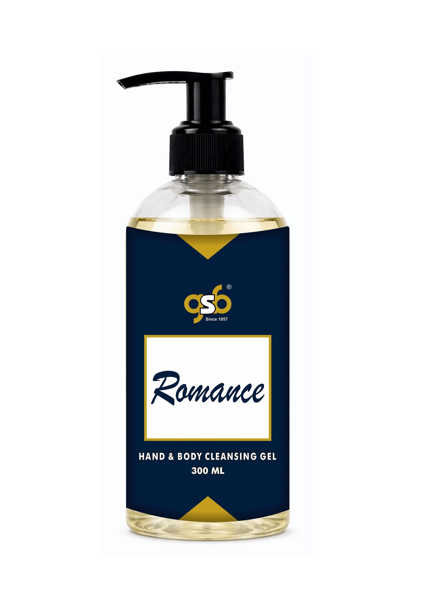 GSB Romance Hand And Body Cleansing Gel | Luxury Body Wash & Shower Gel With Long Lasting Aroma | No Parabens & Silicones | Suitable for All Skin Types | 300 ml