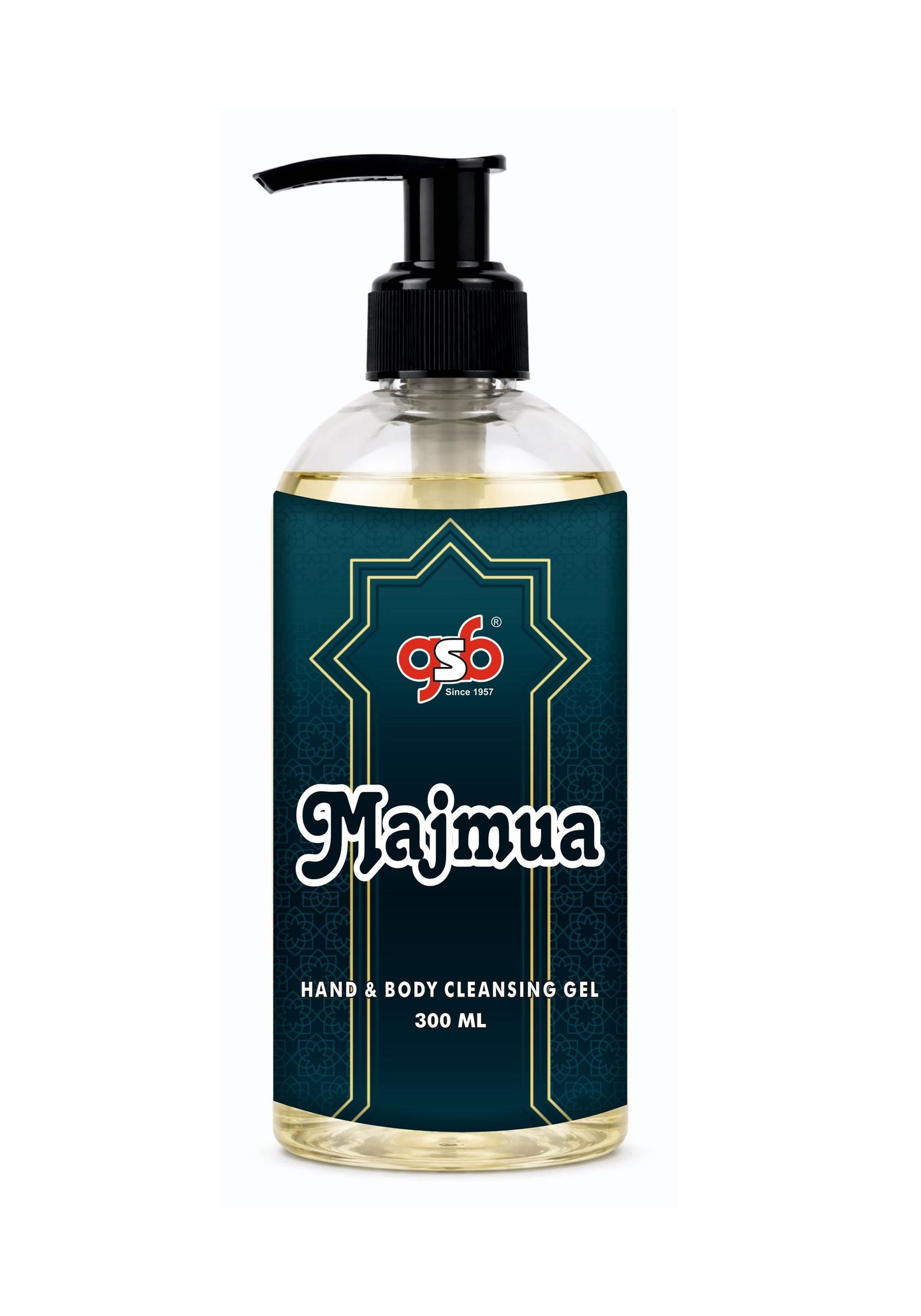 GSB Majmua Hand And Body Cleansing Gel | Luxury Body Wash & Shower Gel With Long Lasting Aroma | No Parabens & Silicones | Suitable for All Skin Types | 300 ml