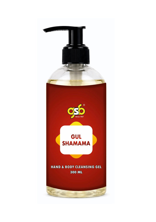 GSB Gul Shamama Hand And Body Cleansing Gel | Luxury Body Wash & Shower Gel With Long Lasting Aroma | No Parabens & Silicones | Suitable for All Skin Types | 300 ml