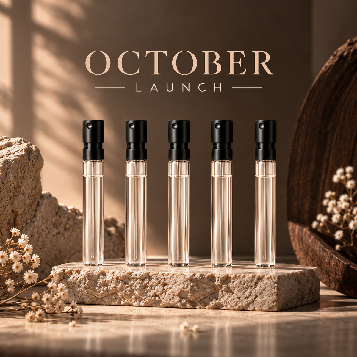 GSB October Collection Sample Combo Pack of 5 | Inspired Luxury Fragrances | Long-Lasting