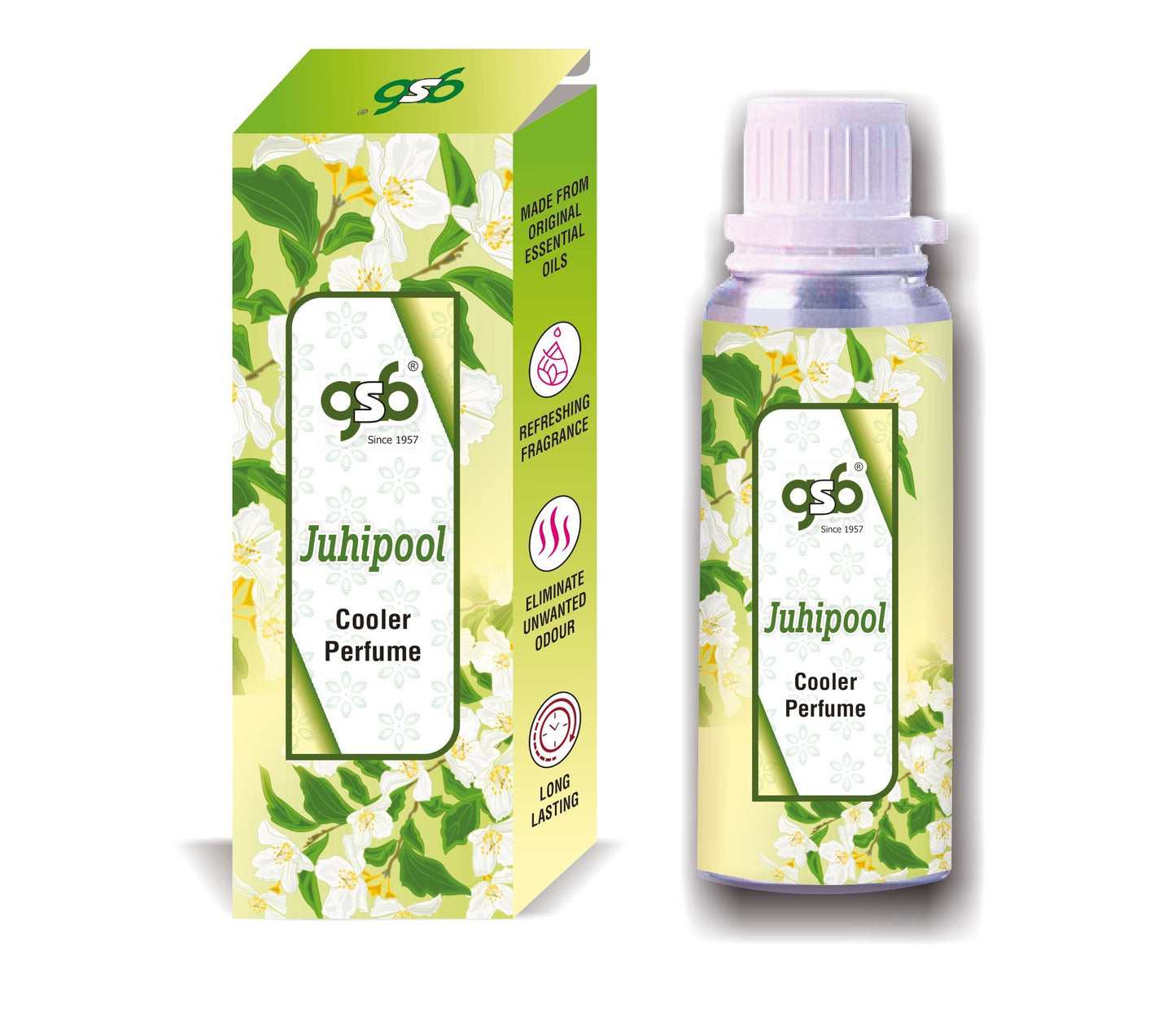 GSB Juhiphool Cooler Perfume | Long Lasting | Alcohol Free | Cooler Spray | Cooler Attar | Cooler Essential Oil | Natural And Real Fragrance