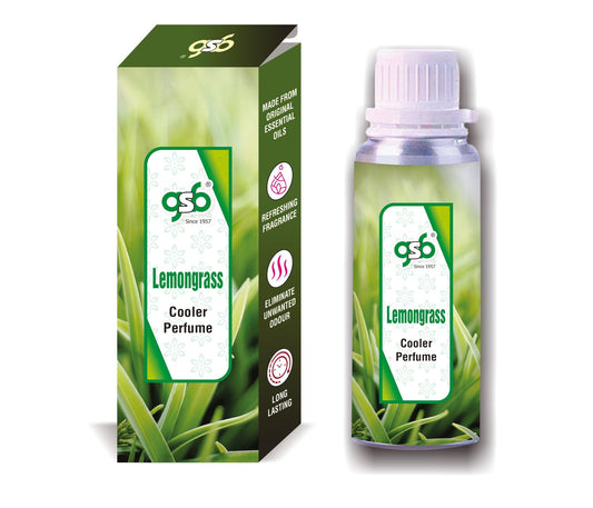 GSB Lemongrass Cooler Perfume | Long Lasting | Alcohol Free | Cooler Spray | Cooler Attar | Cooler Essential Oil | Natural And Real Fragrance