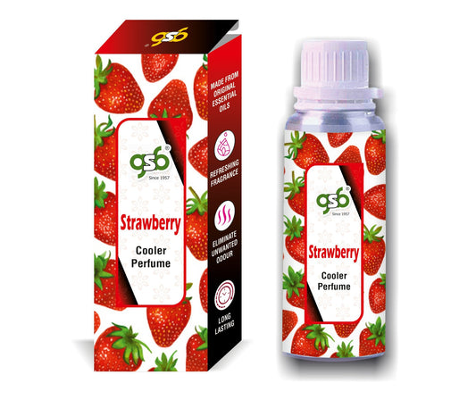 GSB Strawberry Cooler Perfume | Long Lasting | Alcohol Free | Cooler Spray | Cooler Attar | Cooler Essential Oil | Natural And Real Fragrance