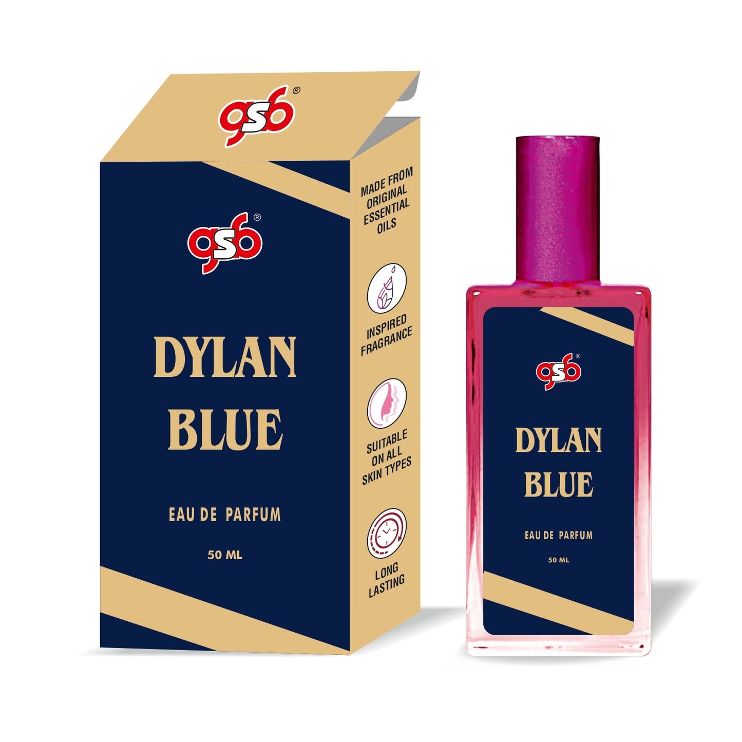 GSB Dylan Blue Eau De Parfum Inspired From Vresace Dylan Blue | Clone Fragrance | Designer EDP Spray For Men & Women | Long Lasting