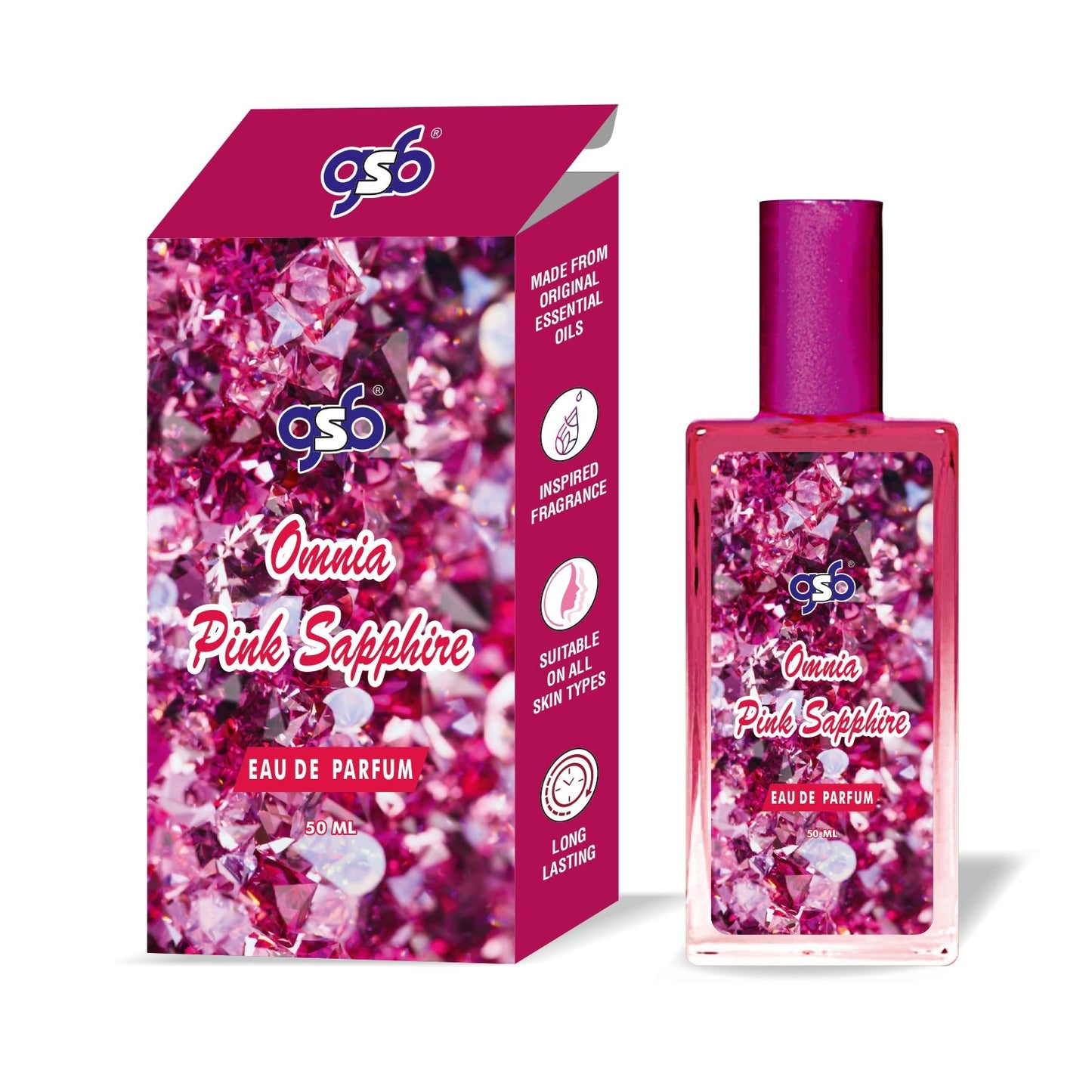 GSB Omnia Eau De Parfum Inspired From Omnia Pink Bulgri | Clone Fragrance | Designer EDP Spray For Men & Women | Long Lasting