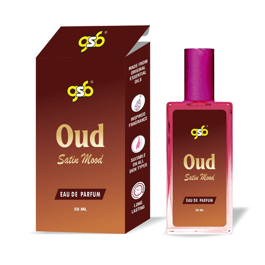 GSB Satin Oud Eau De Parfum Inspired From Oud Satin Mood MFK | Clone Fragrance | Designer EDP Spray For Men & Women | Long Lasting