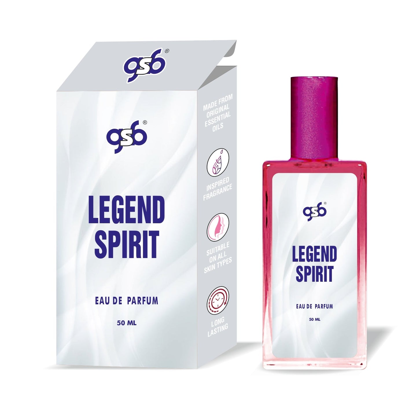 GSB Legend Spirit Eau De Parfum Inspired From Mnot Blanc Legend Spirit | Clone Fragrance | Designer EDP Spray For Men & Women | Long Lasting
