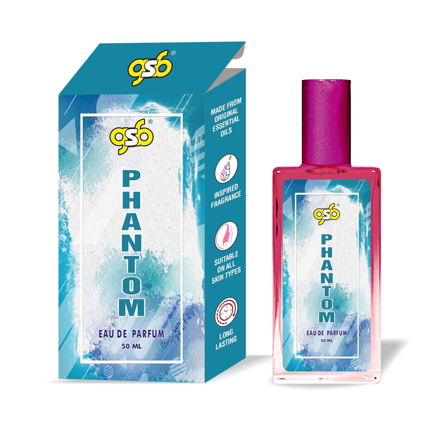 GSB Phantom Eau De Parfum Inspired From Pcao Rbbane Phantom | Clone Fragrance | Designer EDP Spray For Men & Women | Long Lasting