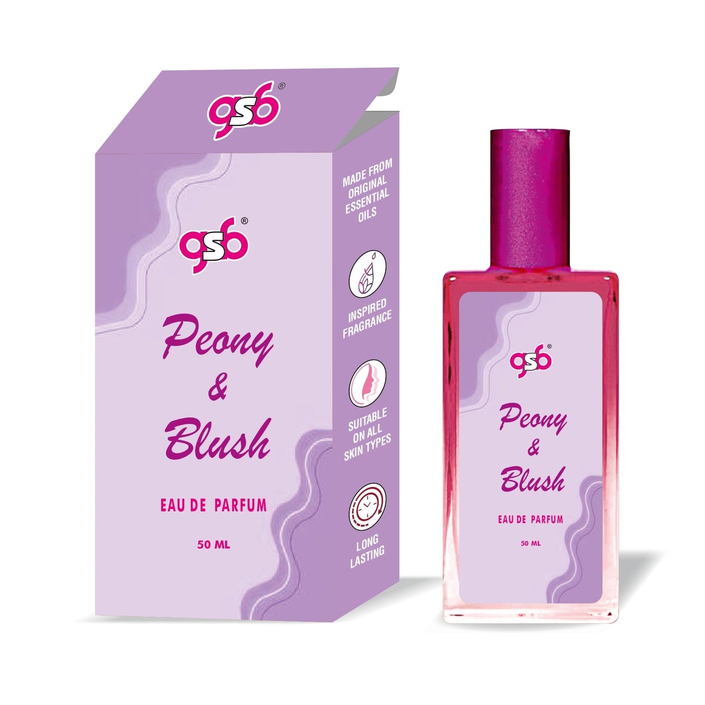 GSB Peony And Blush Eau De Parfum Inspired From Ja Milan Peony Blush | Clone Fragrance | Designer EDP Spray For Men & Women | Long Lasting