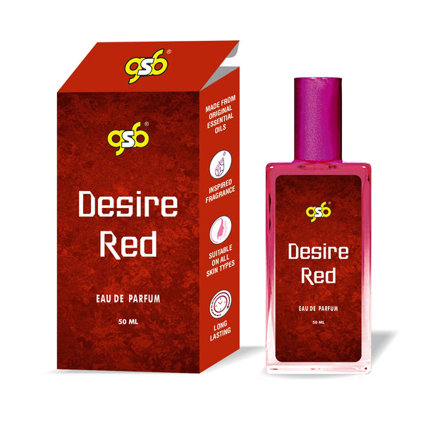 GSB Desire Red Eau De Parfum Inspired From Donhill Desire Red | Clone Fragrance | Designer EDP Spray For Men & Women | Long Lasting