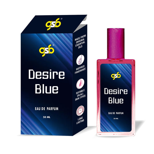 GSB Desire Blue Eau De Parfum Inspired From Donhill Desire Blue | Clone Fragrance | Designer EDP Spray For Men & Women | Long Lasting