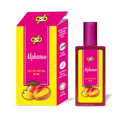 GSB Alphanso Eau De Parfum | EDP Spray For Men & Women | Luxury Perfume | Long Lasting | Suitable On All Occasions | 50 ML