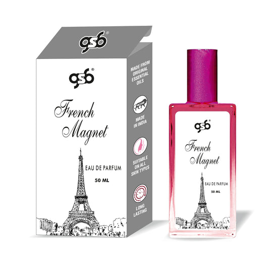 GSB French Magnet Eau De Parfum | EDP Spray For Men & Women | Luxury Perfume | Long Lasting | Suitable On All Occasions | 50 ML