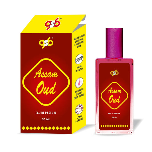 GSB Assam Oud Eau De Parfum | EDP Spray For Men & Women | Luxury Perfume | Long Lasting | Suitable On All Occasions | 50 ML