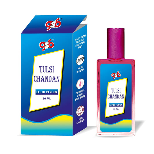 GSB Tulsi Chandan Eau De Parfum | EDP Spray For Men & Women | Luxury Perfume | Long Lasting | Suitable On All Occasions | 50 ML