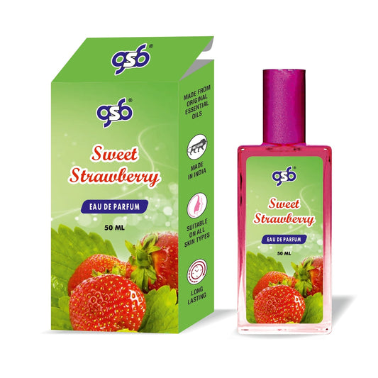 GSB Sweet Strawberry Eau De Parfum | EDP Spray For Men & Women | Luxury Perfume | Long Lasting | Suitable On All Occasions | 50 ML