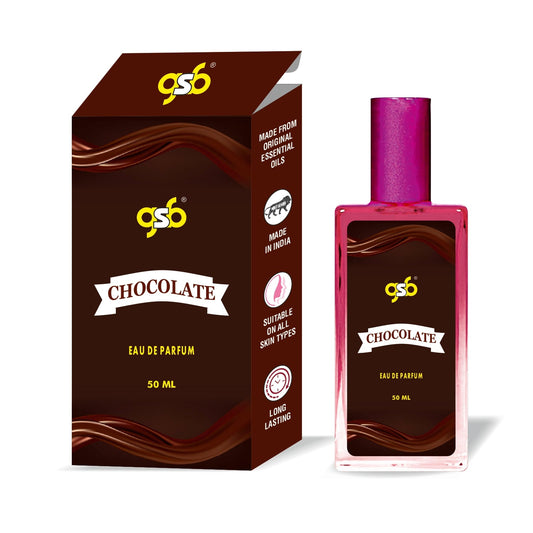 GSB Chocolate Eau De Parfum | EDP Spray For Men & Women | Luxury Perfume | Long Lasting | Suitable On All Occasions | 50 ML