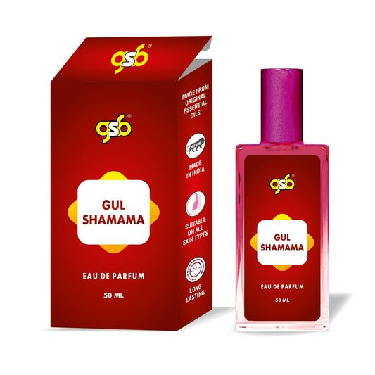 GSB Gul Shamama Eau De Parfum | EDP Spray For Men & Women | Luxury Perfume | Long Lasting | Suitable On All Occasions | 50 ML