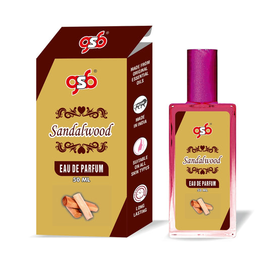 GSB Sandalwood Eau De Parfum | EDP Spray For Men & Women | Luxury Perfume | Long Lasting | Suitable On All Occasions | 50 ML