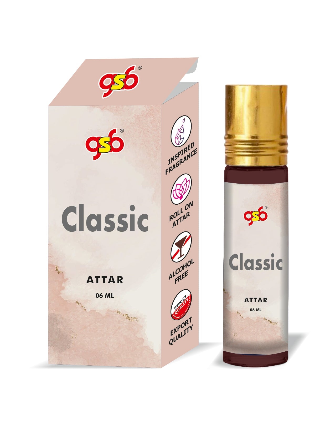 GSB Classic Attar Inspired From Jaugar Classic | Clone Fragrance | Perfume Roll On | Alcohol Free | Long Lasting | Unisex