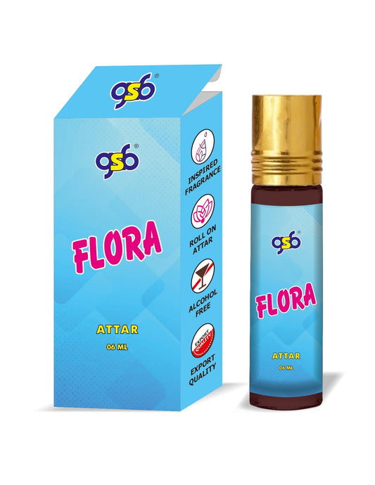 GSB Flora Attar Inspired From Gcci Flora | Clone Fragrance | Perfume Roll On | Alcohol Free | Long Lasting | Unisex