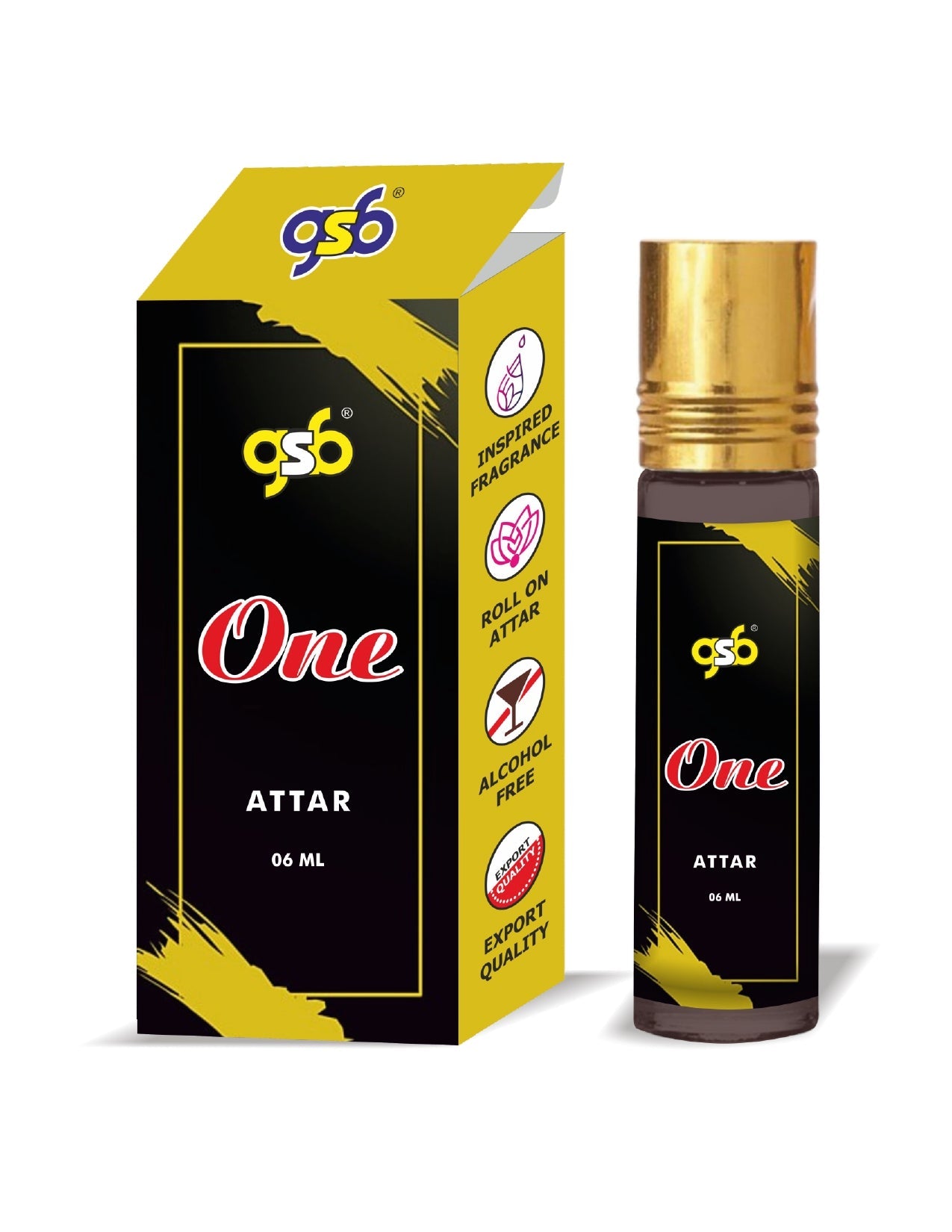 GSB One Attar Inspired From Kalvin Clein One | Clone Fragrance | Perfume Roll On | Alcohol Free | Long Lasting | Unisex