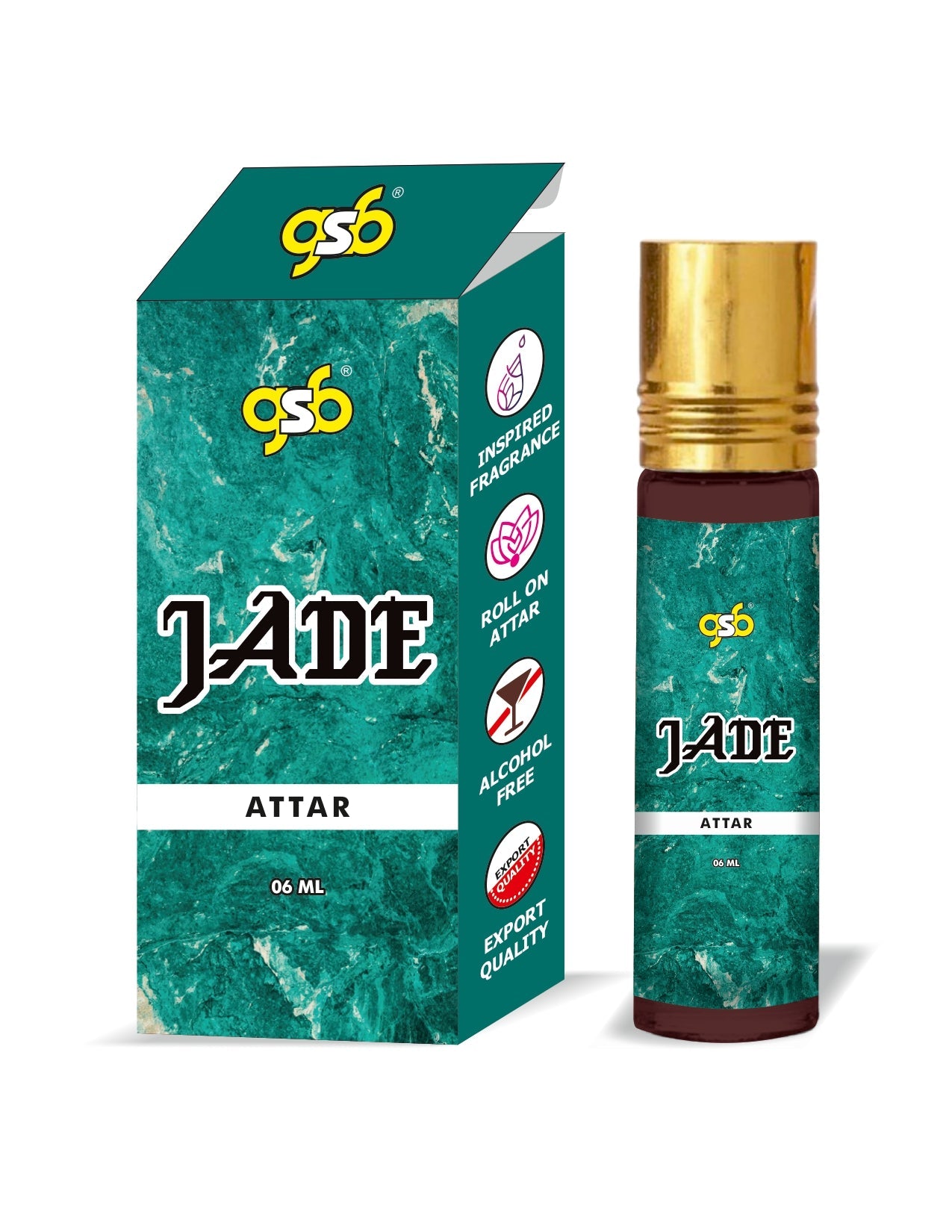 GSB Jade Attar Inspired From Vitorcia Secret Jade | Clone Fragrance | Perfume Roll On | Alcohol Free | Long Lasting | Unisex