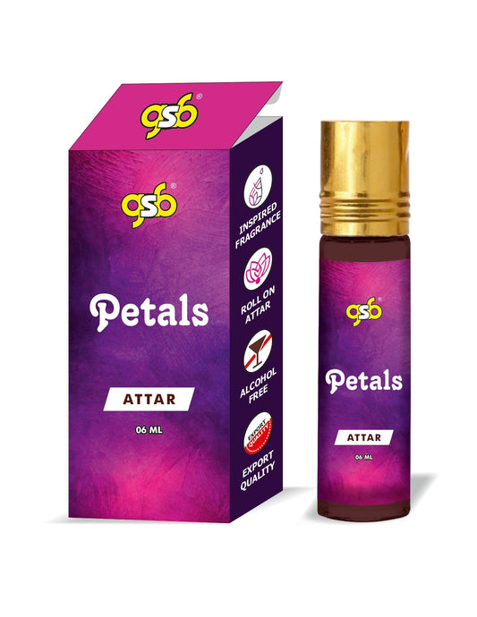 GSB Petals Attar Inspired From Vitorcia Secret Petals | Clone Fragrance | Perfume Roll On | Alcohol Free | Long Lasting | Unisex