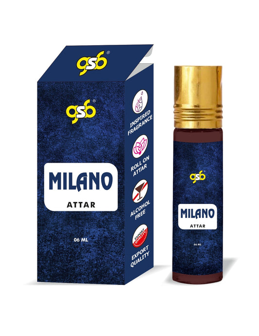 GSB Milano Attar Inspired From Parda Milano | Clone Fragrance | Perfume Roll On | Alcohol Free | Long Lasting | Unisex